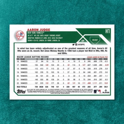 Aaron Judge #H1