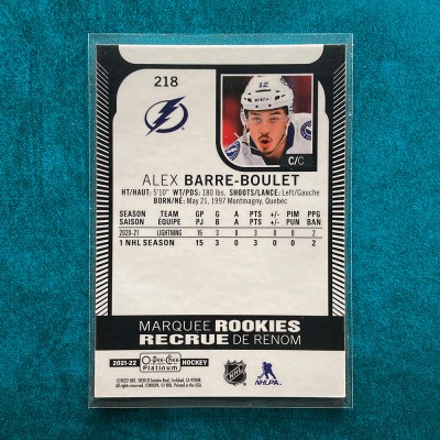 Alex Barre-Boulet #218