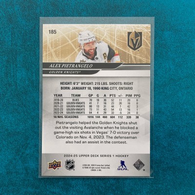 Alex Pietrangelo #185