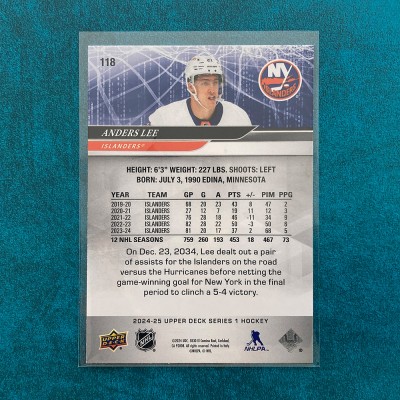 Anders Lee #118