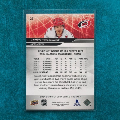 Andrei Svechnikov #37