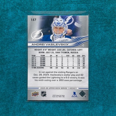 Andrei Vasilevskiy #157