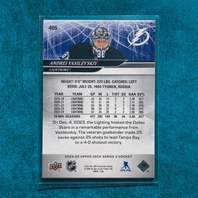 Andrei Vasilevskiy #405