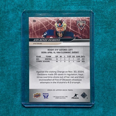 Ann-Renée Desbiens #38