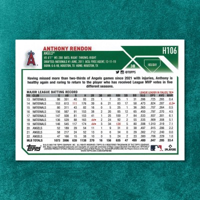 Anthony Rendon #H106