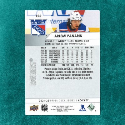 Artemi Panarin #125