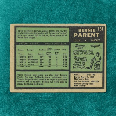 Bernie Parent #131