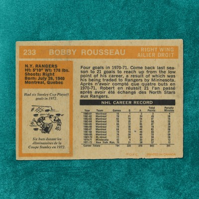 Bobby Rousseau #233