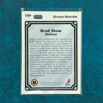 Brad Shaw #109