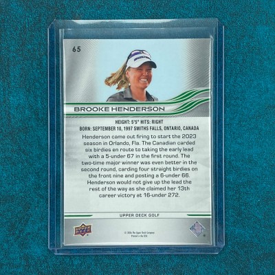 Brooke Henderson #65