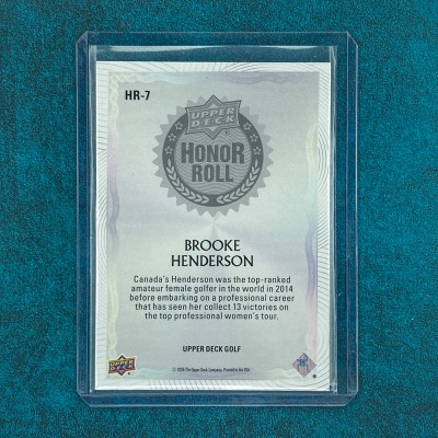 Brooke Henderson #HR-7