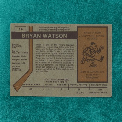 Bryan Watson #14
