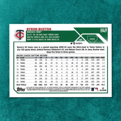 Byron Buxton #H49