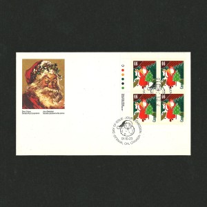 Enveloppe Premier Jour Noël 46¢ 1991