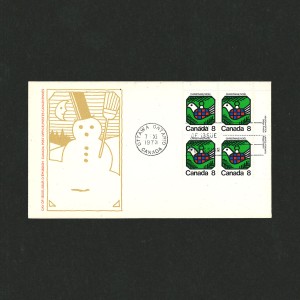 Enveloppe Premier Jour Noël 1973 8¢