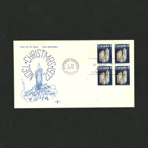 Enveloppe Premier Jour Noël 1972 8¢