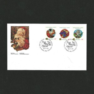 Enveloppe Premier Jour Noël 1992