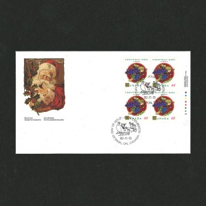 Enveloppe Premier Jour Noël 1992