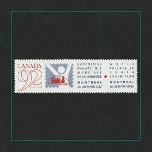 Timbre Expo Philatelique 1992