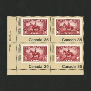Timbre Canada 35¢ 1982