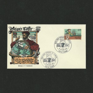 Enveloppe Premier Jour Jacques Cartier 1984