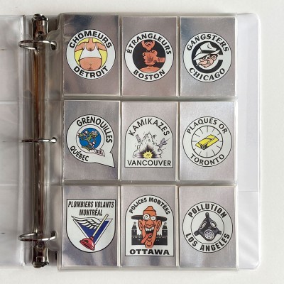 Cartable cartes diverses