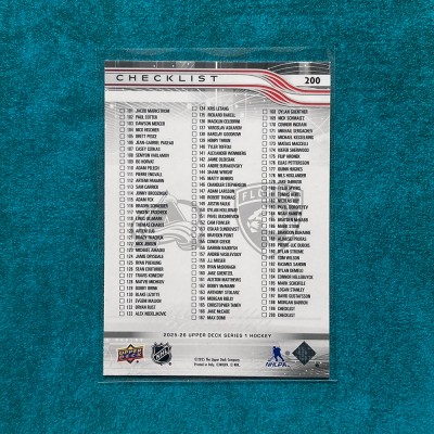 Checklist 2025-26 #200
