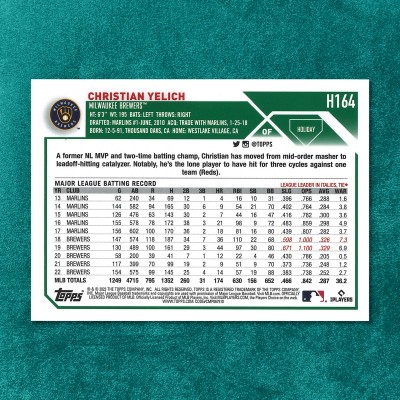 Christian Yelich #H164