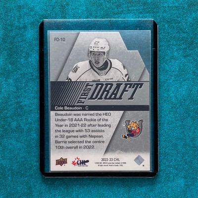 Cole Beaudoin #FD-10
