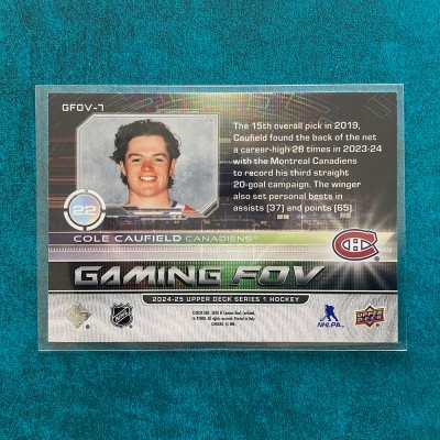 Cole Caufield #GFOV-7