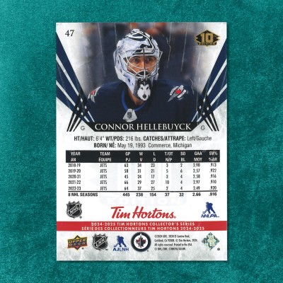 Connor Hellebuyck #47