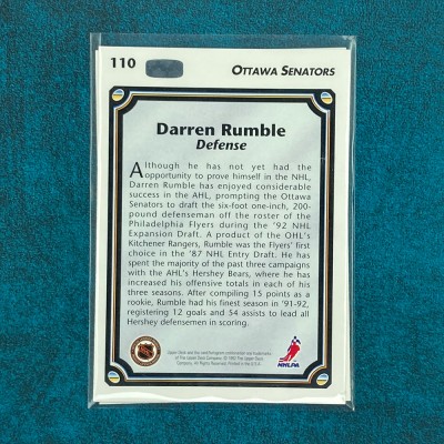 Darren Rumble #110