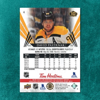 David Pastrnak #4