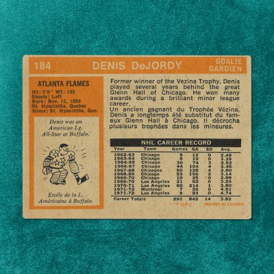Denis DeJordy #184