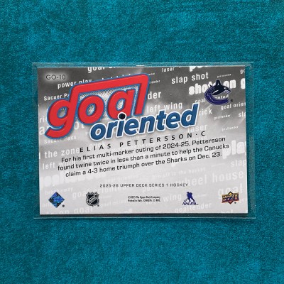 Elias Pettersson #GO-10