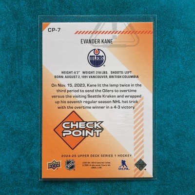 Evander Kane #CP-7
