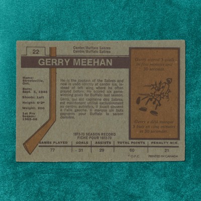 Gerry Meehan #22