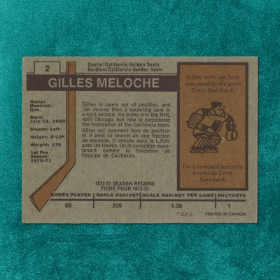 Gilles Meloche #2