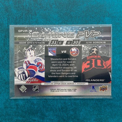 Igor Shesterkin & Ilya Sorokin #GPCP-10