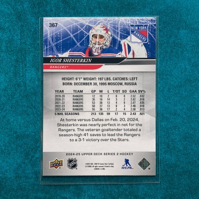Igor Shesterkin #367
