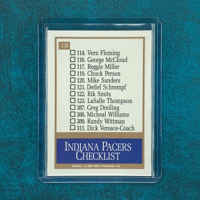 Indiana Pacers Checklist #338