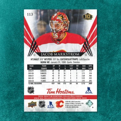 Jacob Markstrom #113