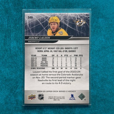 Jeremy Lauzon #349