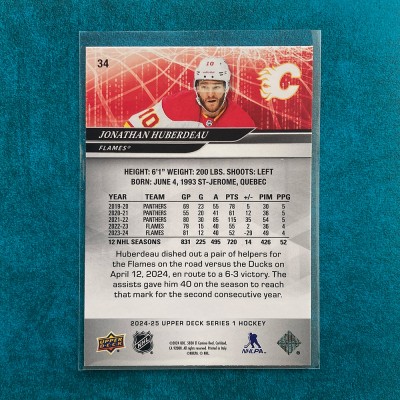 Jonathan Huberdeau #34