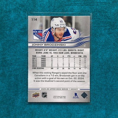 Jonny Brodzinski #114