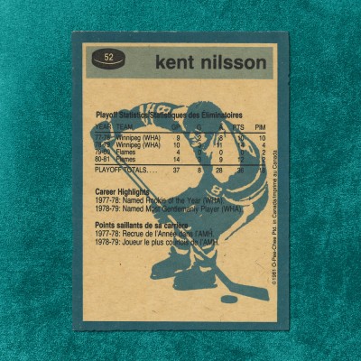 Kent Nilsson #52