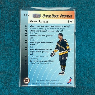 Kevin Stevens #630