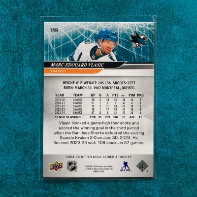 Marc Edouard Vlasic #149