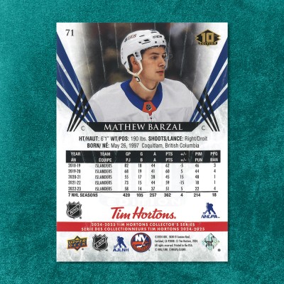 Mathew Barzal #71