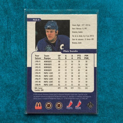 Mats Sundin #McD-9